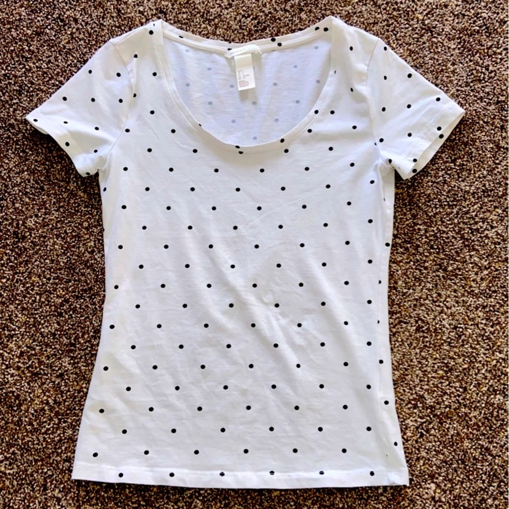 Polka Dot T Shirt
